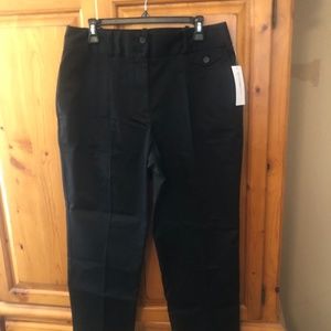 Black ankle pants